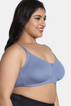 Zivame True Curv Double Layered Non Wired 3/4th Coverage Sag Lift Bra - Wild Wind — thumbnail 3